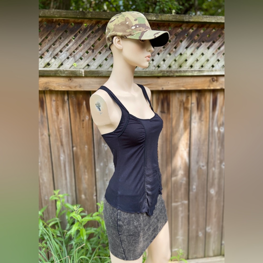 Y2K Edgy Asymmetrical Tank Top